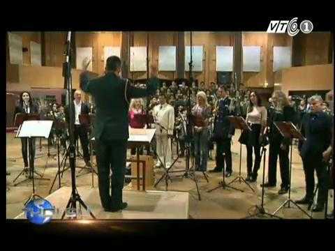 Các ngôi sao thu âm phiên bản mới quốc ca Nga