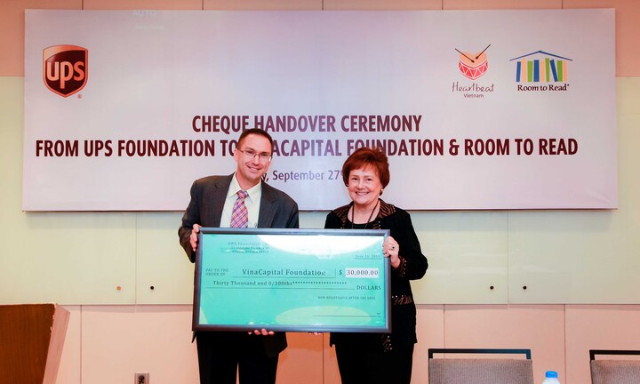 UPS hỗ trợ trẻ em nghèo bị bệnh tim bẩm sinh