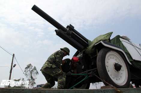 Quảng Bình: Pháo và xe đặc chủng sẵn sàng cho Lễ Quốc tang Đại tướng