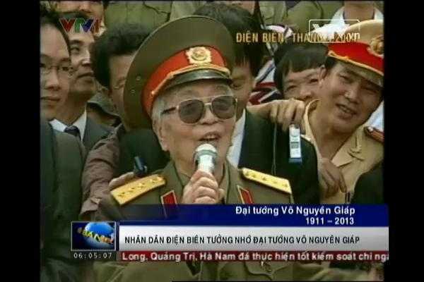 Rơi nước mắt video lần cuối Đại tướng thăm Điện Biên