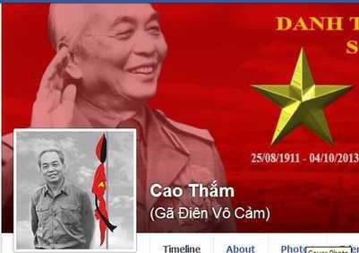 Cộng đồng mạng treo cờ rủ Quốc tang Đại tướng