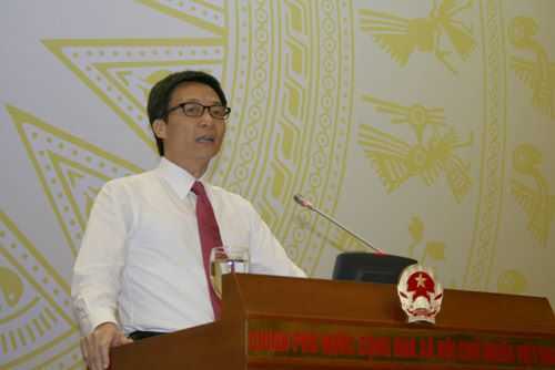 Sẽ miễn nhiệm chức Chủ nhiệm Văn phòng Chính phủ với ông Vũ Đức Đam