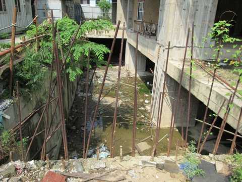 Rừng thép rỉ, vườn rác thải ở AZ Lâm Viên