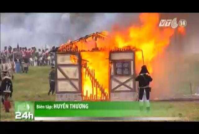 Video: Tái hiện trận chiến lịch sử của Napoleon
