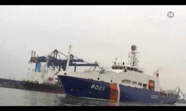 Clip: Cảnh sát biển VN sử dụng tàu hiện đại nhất khu vực