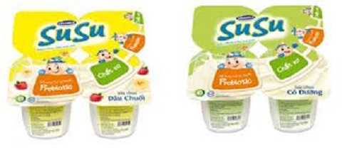 Sữa chua ăn Vinamilk Susu cho trẻ em