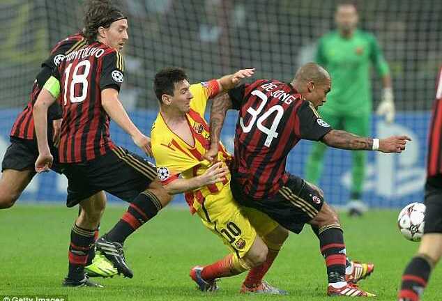 AC Milan sẽ bị phạt nếu không để Messi ghi bàn