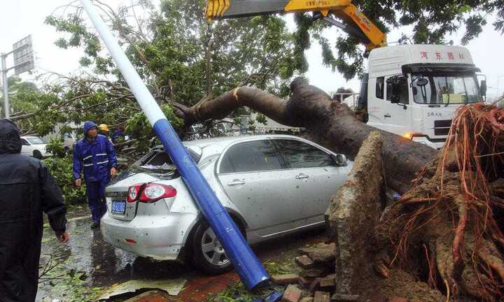 Bão hủy diệt Hải Yến càn quét Trung Quốc