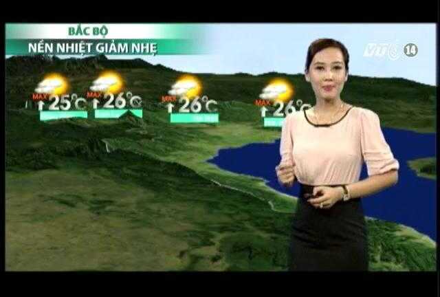 Dự báo thời tiết ngày 14/11