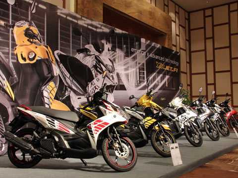 Yamaha tung loạt xe mới cùng công nghệ Fi