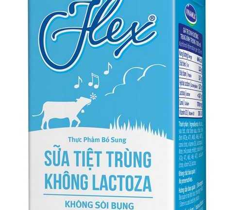 Sữa tiệt trùng không Lactoza đầu tiên tại Việt Nam