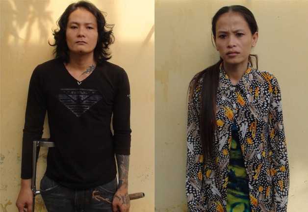 Bắt vợ chồng tàng trữ 110 gói ma tuý đá