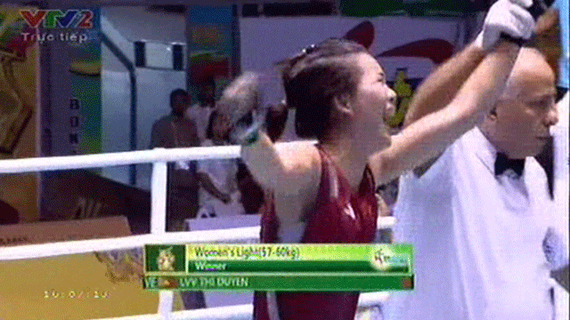 Clip: Lừu Thị Duyên giành HCV lịch sử