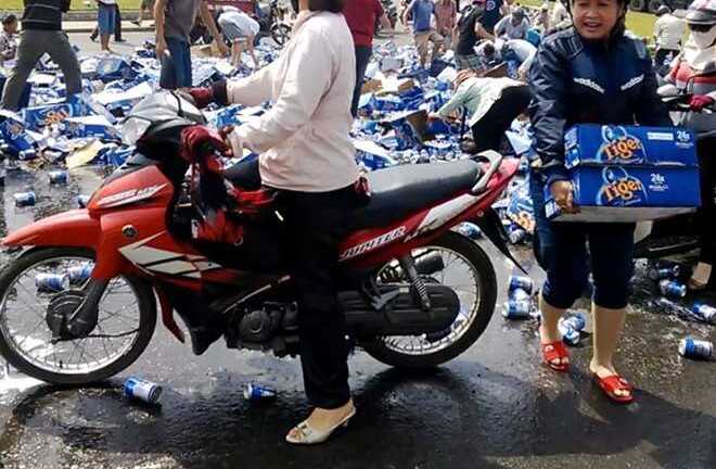 Clip rap vụ 'hôi bia' xúc động nghẹn ngào