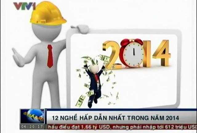 12 công việc kiếm nghìn USD trong năm 2014