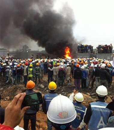 Xô xát ở Samsung Thái Nguyên, ít nhất 6 người bị thương