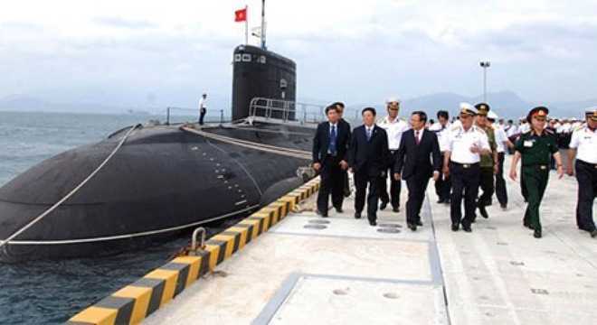 Video: Chuyến đi biển đầu tiên của tàu ngầm Kilo Hà Nội