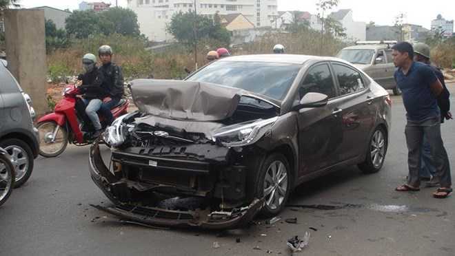 Tai nạn giao thông và cách hành xử lạ!