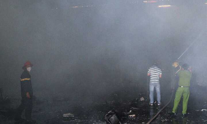 Bà hỏa thiêu rụi phim trường VTV