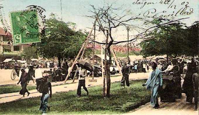 Ngắm Tết Sài Gòn trăm năm trước