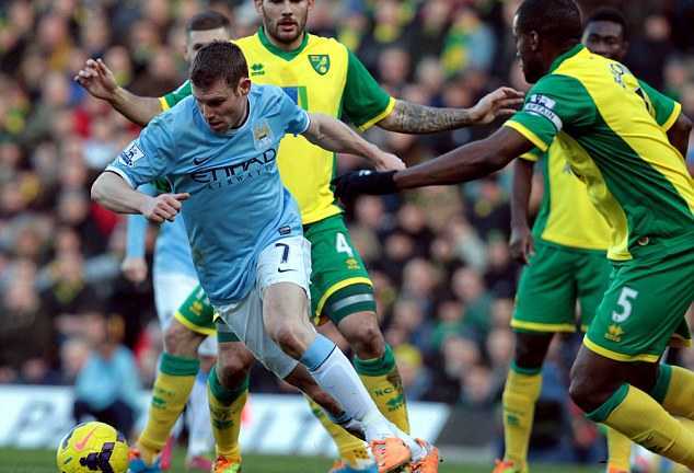 Hàng công bất lực, Man City vuột mất cơ hội lên ngôi đầu