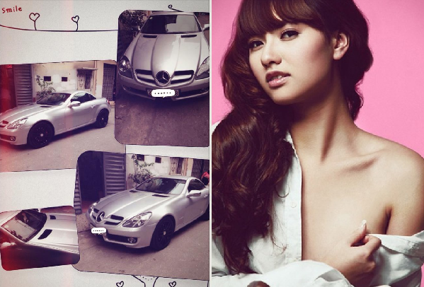 Hồng Quế khoe 'người yêu' bạc tỷ mới tậu