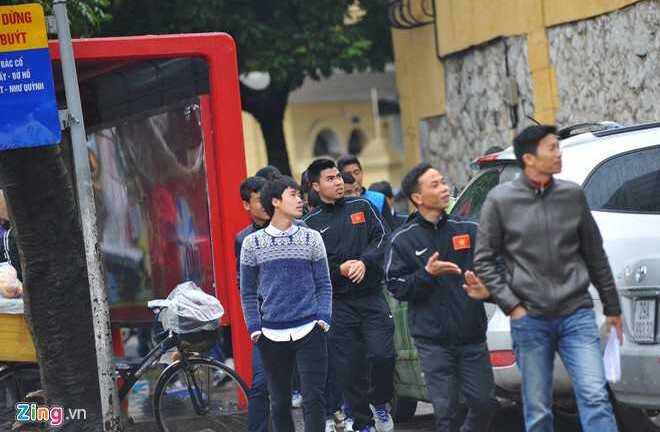 U19 Việt Nam thích thời tiết lạnh giá Hà Nội