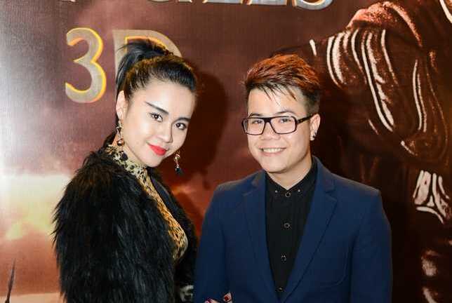 Đinh Mạnh Ninh sánh đôi 'yêu nữ hàng hiệu' Vũ Hạnh Nguyên