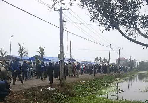 Làng Hoành Từ đón Thượng tướng Phạm Quý Ngọ trở về