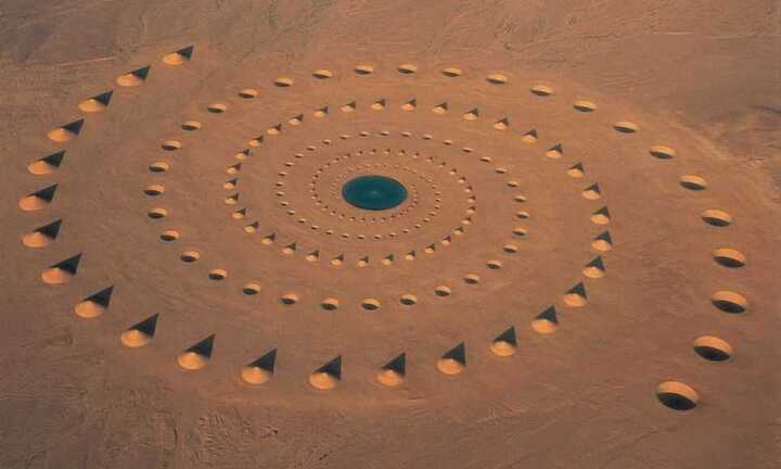 Xem 'bãi đáp của người ngoài hành tinh' ở Ai Cập