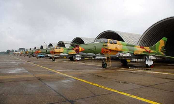 Ảnh: Máy bay tiêm kích bảo vệ vùng trời thủ đô