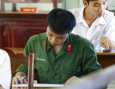 Trường quân đội không tuyển thí sinh có hình xăm