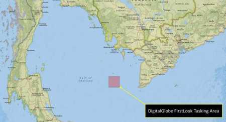 Website cho phép tìm ảnh vệ tinh của máy bay Malaysia mất tích