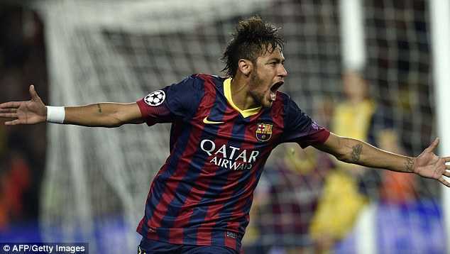 Neymar ghi bàn cứu rỗi Barcelona