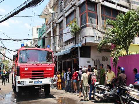 Liên tiếp 2 vụ cháy lớn ở trung tâm TP.HCM