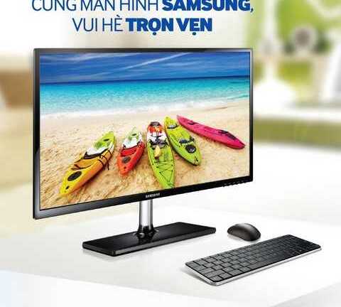 Vui hè trọn vẹn khi mua màn hình Samsung