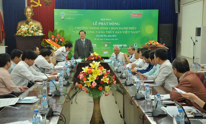Bình chọn danh hiệu 'Chất lượng vàng thủy sản Việt Nam 2014'