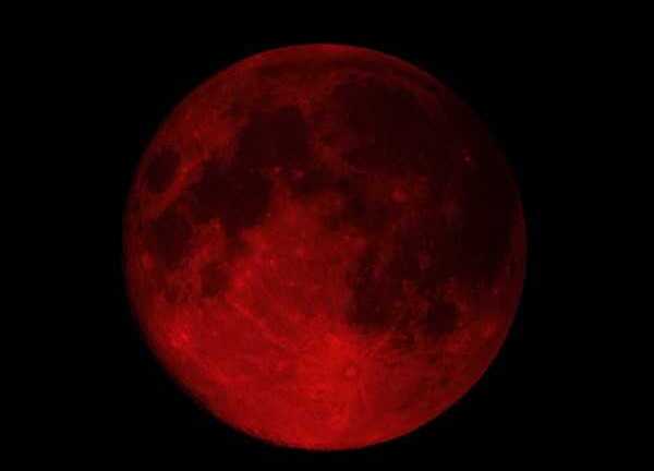 Hiện tượng 'Mặt Trăng máu' xuất hiện trong ngày hôm nay