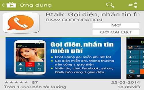 Ứng dụng 'thay thế Viber' của Bkav bị chê tơi tả