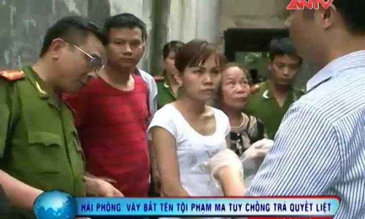 Clip: Vây bắt tội phạm ma túy chống trả quyết liệt ở Hải Phòng