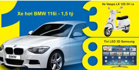 ‘Ế’ tiền, ngân hàng vẫn dùng BMW bạc tỷ ‘câu’ khách