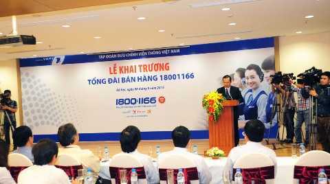 VNPT khai trương Tổng đài bán hàng 18001166