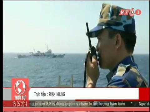 Video: TQ duy trì lực lượng, gia tăng khiêu khích tàu VN
