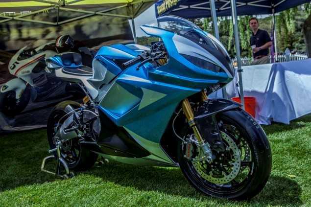 Siêu mô tô điện đạt vận tốc 350 km/h