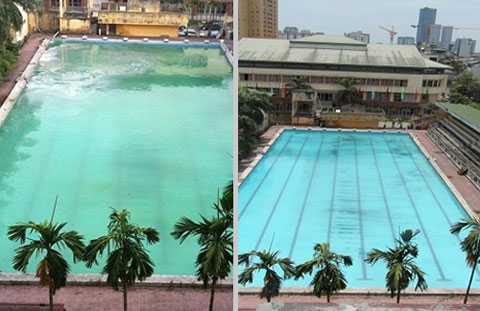 Bể bơi 'giết' bạn dần dần bằng hóa chất