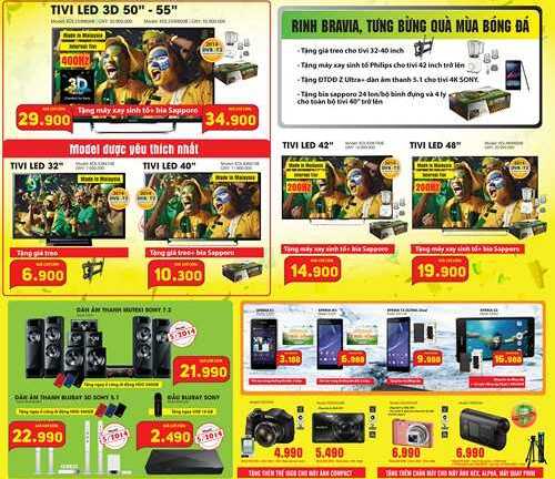 Mua hàng Sony tại Pico, cào trúng thưởng 100%