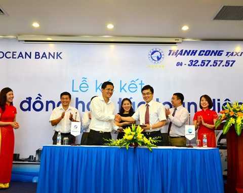 OceanBank ký kết hợp tác toàn diện với Taxi Thành Công