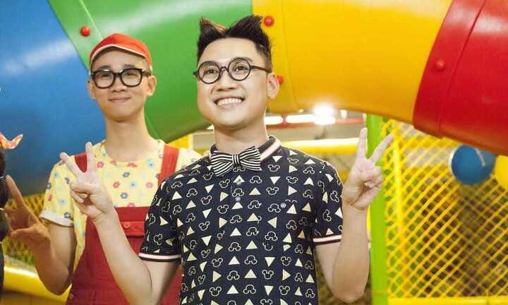 Don Nguyễn trượt ngã khi quay MV cho thiếu nhi