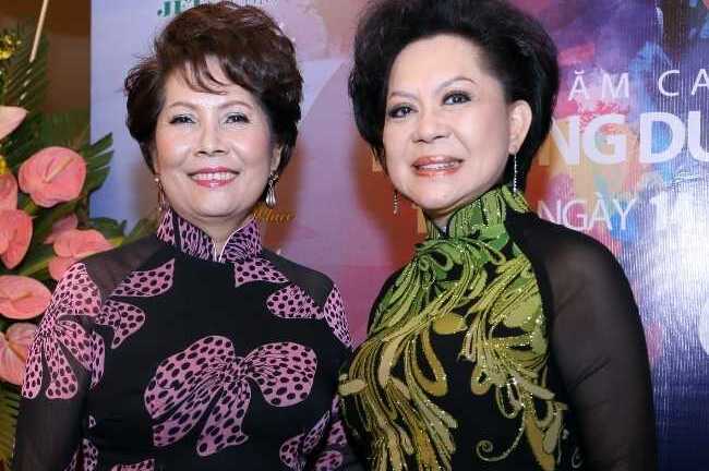 Giao Linh, Phương Dung cùng hát những bản nhạc bất hủ