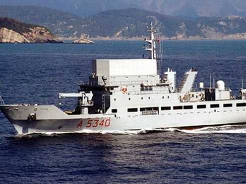 Chiến hạm do thám Italy, Pháp tới Biển Đen